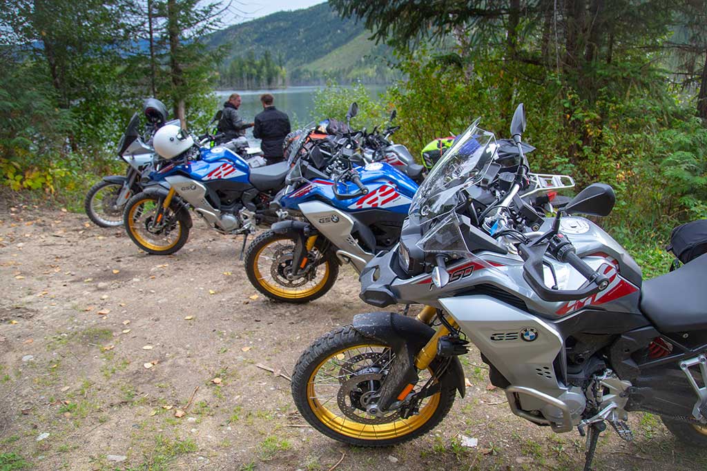 Rows of Bikes BMW F850 GSA - CMAtours